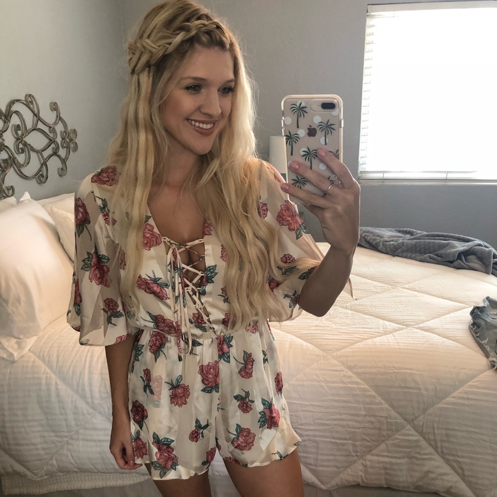 Floral Romper